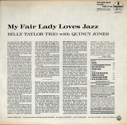 My Fair Lady Loves Jazz - Billy Taylor Trio With Quincy Jones