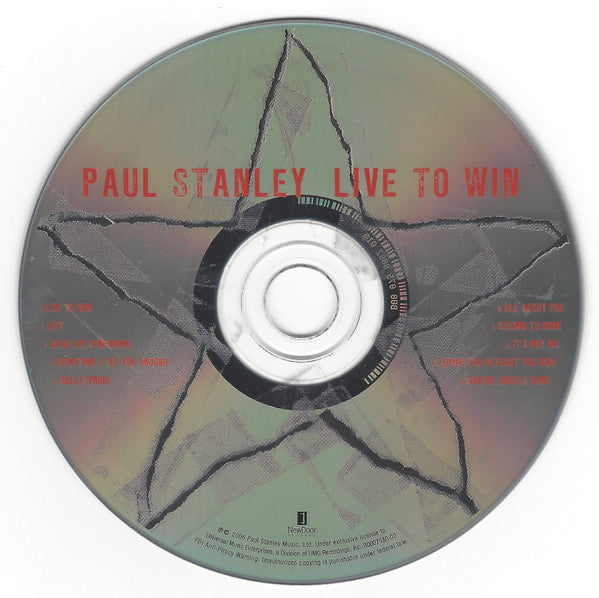 Live To Win - Paul Stanley