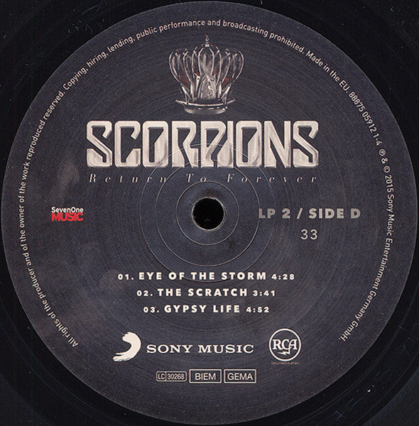 Return To Forever - Scorpions