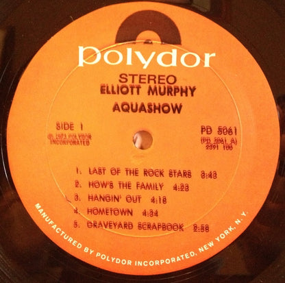 Aquashow - Elliott Murphy