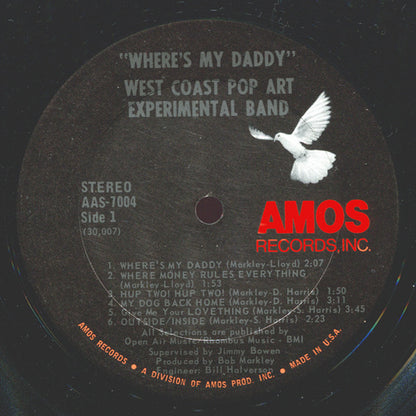 Where's My Daddy? - West Coast Pop Art Experimental Band*