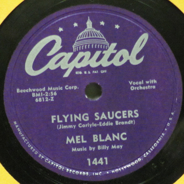 Flying Saucers / K-K-K Katy - Mel Blanc