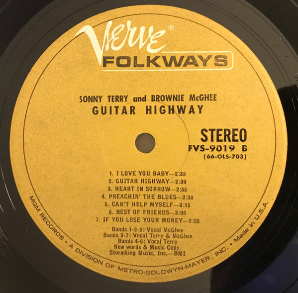 Guitar Highway - Brownie McGhee And Sonny Terry*