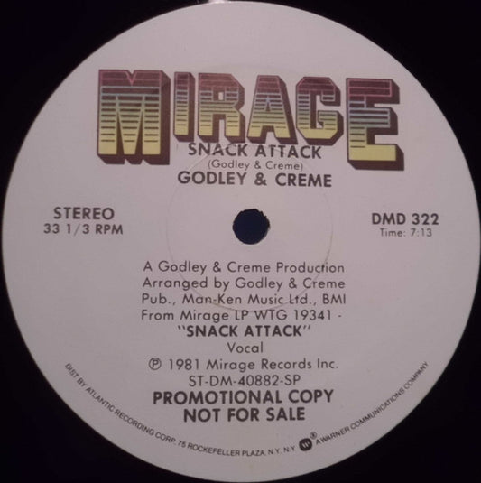 Snack Attack / The Party - Godley & Creme