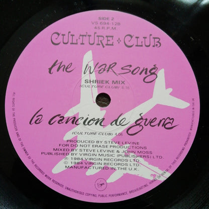 The War Song (Ultimate Dance Mix) - Culture Club