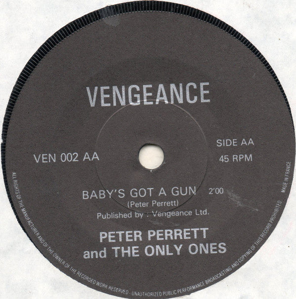 Silent Night / Baby's Got A Gun - Peter Perrett And The Only Ones*