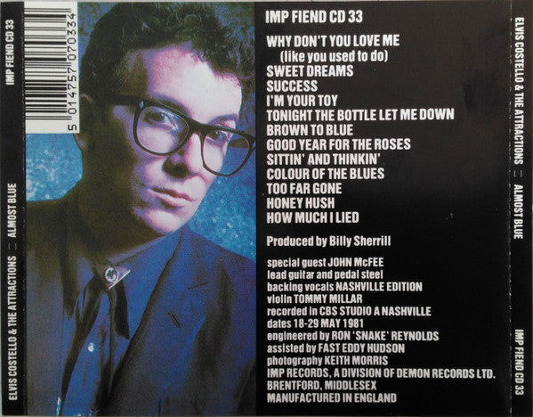 Almost Blue - Elvis Costello & The Attractions