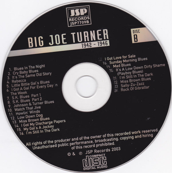 All the Classic Hits 1938-1952 - Big Joe Turner