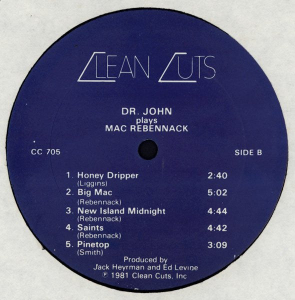 Dr. John Plays Mac Rebennack - Dr. John