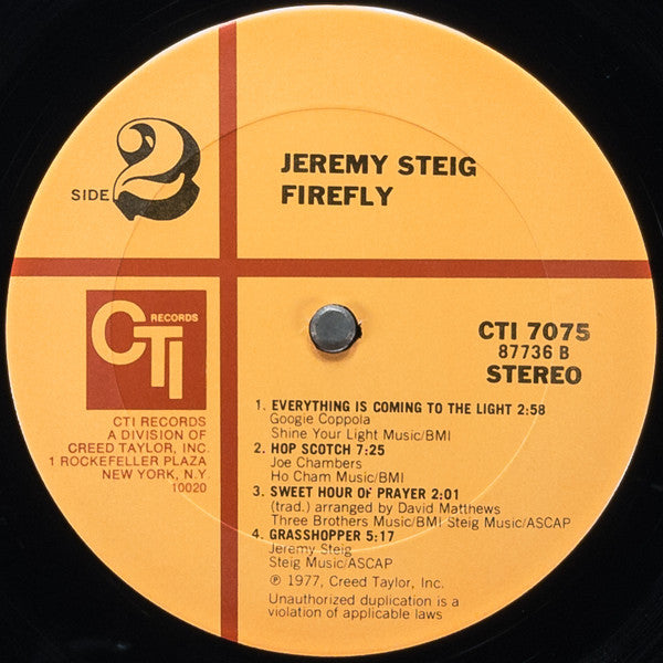 Firefly - Jeremy Steig