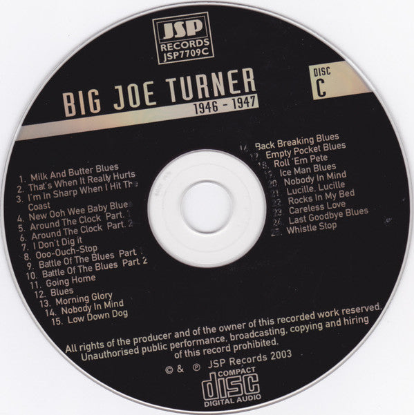 All the Classic Hits 1938-1952 - Big Joe Turner