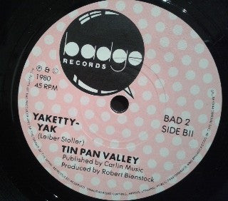 Hanky Panky / Yaketty Yak - Tin Pan Valley