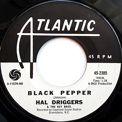 Brown Baggin (Barefoot) / Black Pepper - Hal Driggers & The Key Bros.