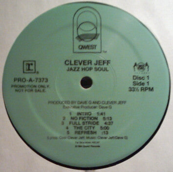 Clever Jeff ‎– Jazz Hop Soul