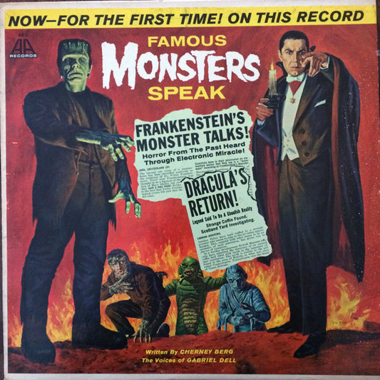 Cherney Berg, Gabriel Dell ‎– Famous Monsters Speak