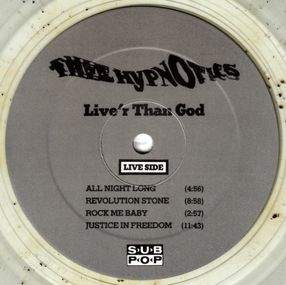 Thee Hypnotics ‎– Live'r Than God