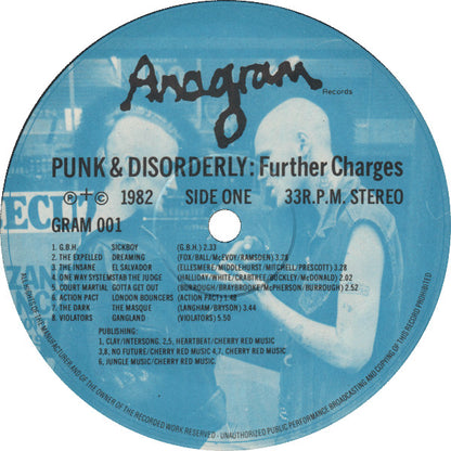 Various ‎– Punk And Disorderly - Further Charges