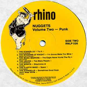 Various ‎– Nuggets Volume Two: Punk