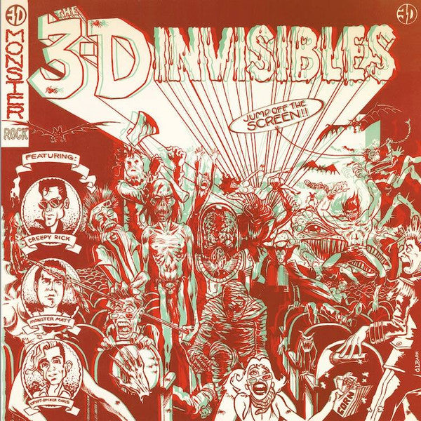 The 3-D Invisibles ‎– Jump Off The Screen