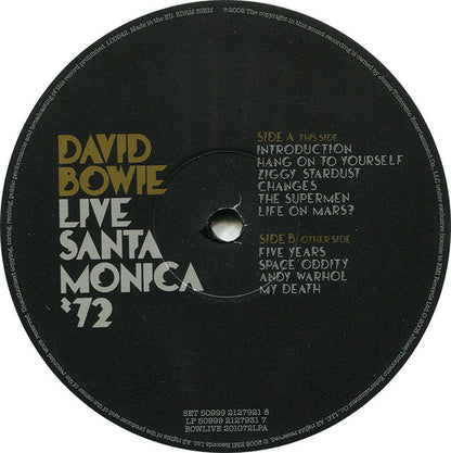 David Bowie ‎– Live Santa Monica '72