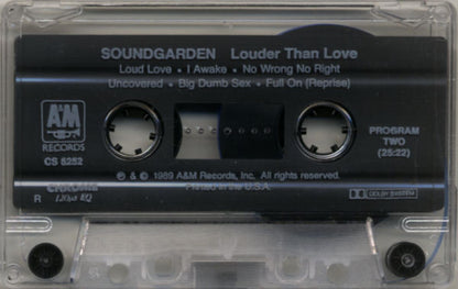 Soundgarden ‎– Louder Than Love