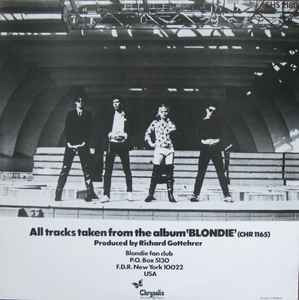 Blondie ‎– Rip Her To Shreds