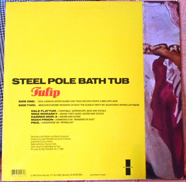 Steel Pole Bath Tub ‎– Tulip