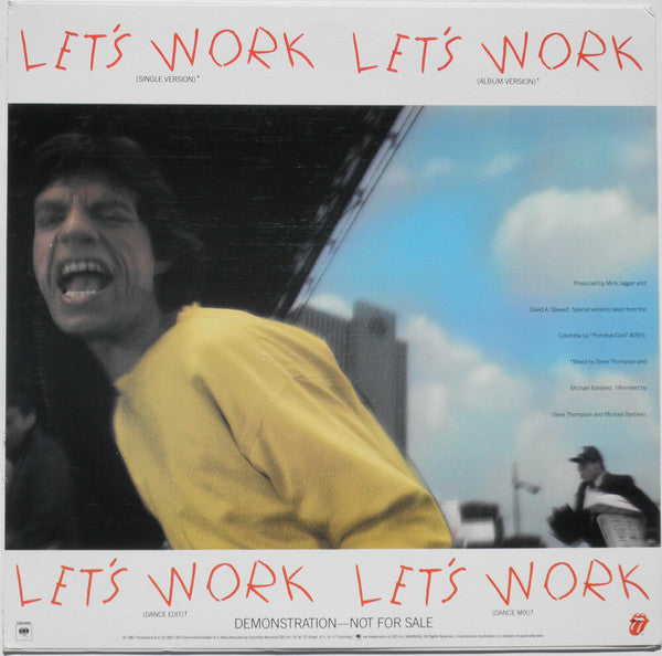 Mick Jagger ‎– Let's Work