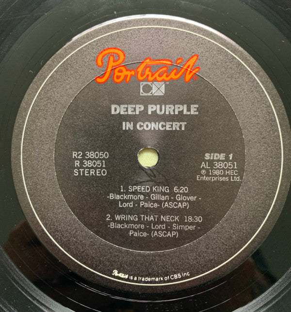 Deep Purple ‎– In Concert
