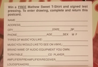 Matthew Sweet ‎– 100% Fun