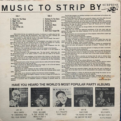 Bob Freedman And Orch* ‎– Music To Strip By