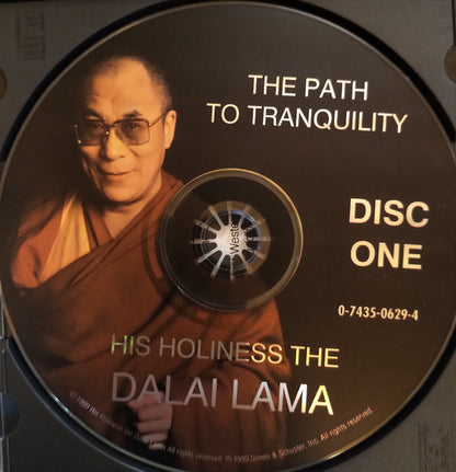 His Holiness The 14th Dalai Lama Tenzin Gyatso , Read By Laurie Anderson, Robert A.F. Thurman, B.D. Wong ‎– The Path To Tranquility