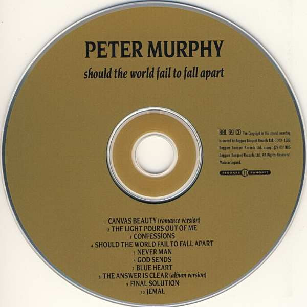 Peter Murphy ‎– Should The World Fail To Fall Apart