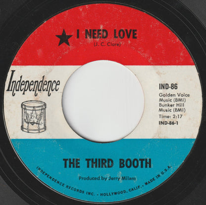 The Third Booth ‎– I Need Love