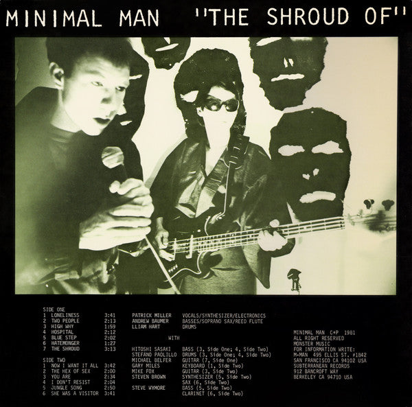 Minimal Man (2) ‎– The Shroud Of