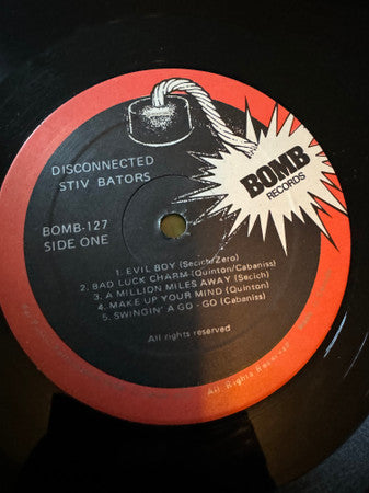 Stiv Bators ‎– Disconnected