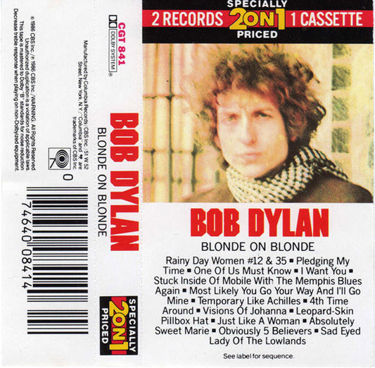 Bob Dylan ‎– Blonde On Blonde