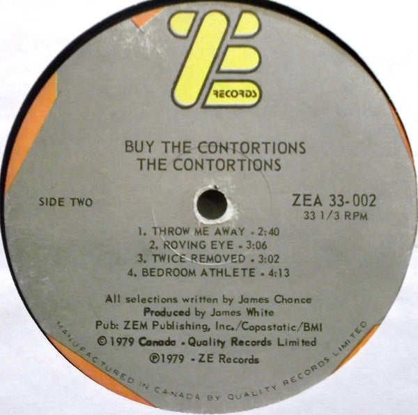 Contortions* ‎– Buy