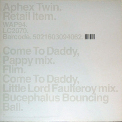 Aphex Twin ‎– Come To Daddy
