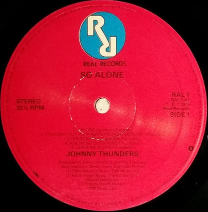 Johnny Thunders ‎– So Alone