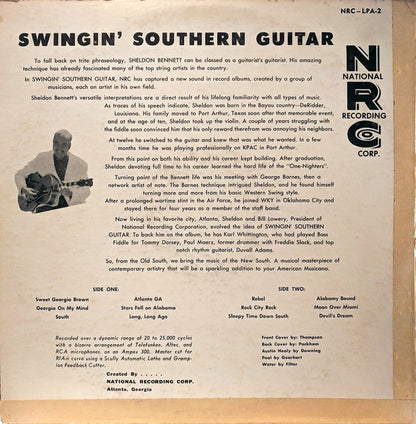 Sheldon Bennett ‎– Swingin' Southern Guitar