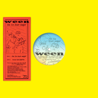 Ween - The Live Brain Wedgie! / Wad Excerpts (12", Album)