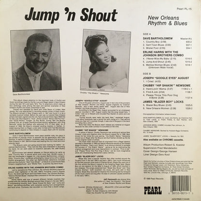 Various ‎– Jump 'n Shout; New Orleans Rhythm & Blues