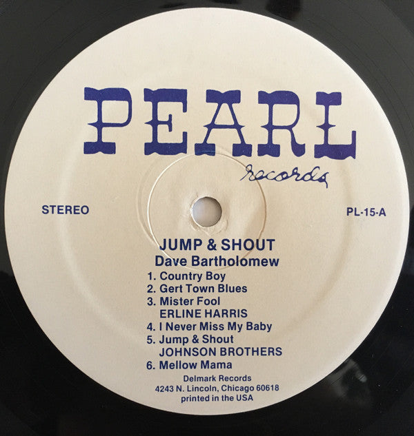 Various ‎– Jump 'n Shout; New Orleans Rhythm & Blues