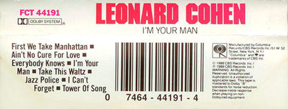 Leonard Cohen ‎– I'm Your Man