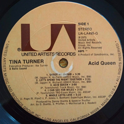 Tina Turner ‎– Acid Queen