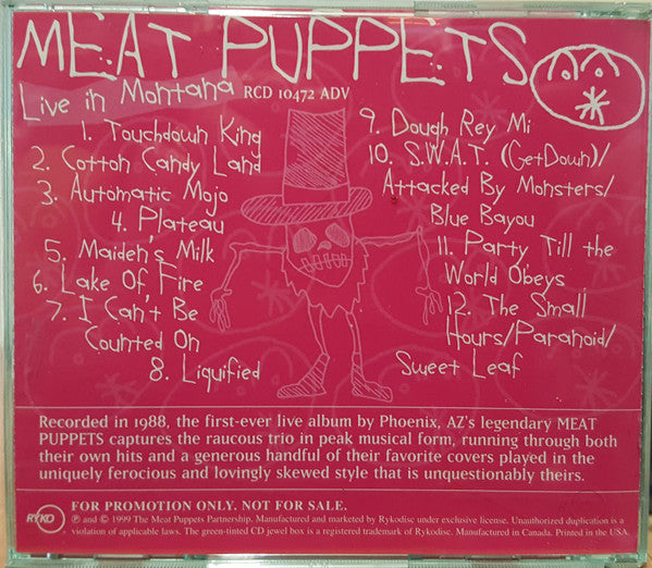 Meat Puppets ‎– Live In Montana