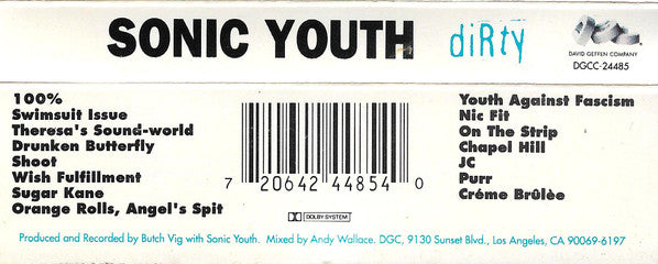 Sonic Youth ‎– Dirty