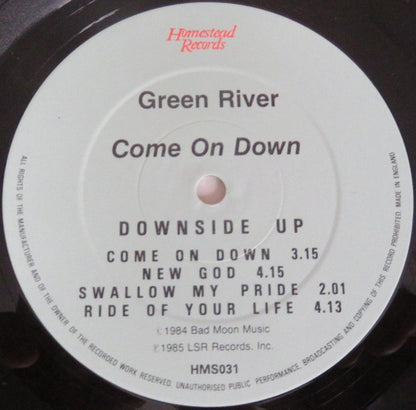 Green River ‎– Come On Down